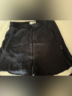 One Teaspoon Black Elastic Waist Shorts